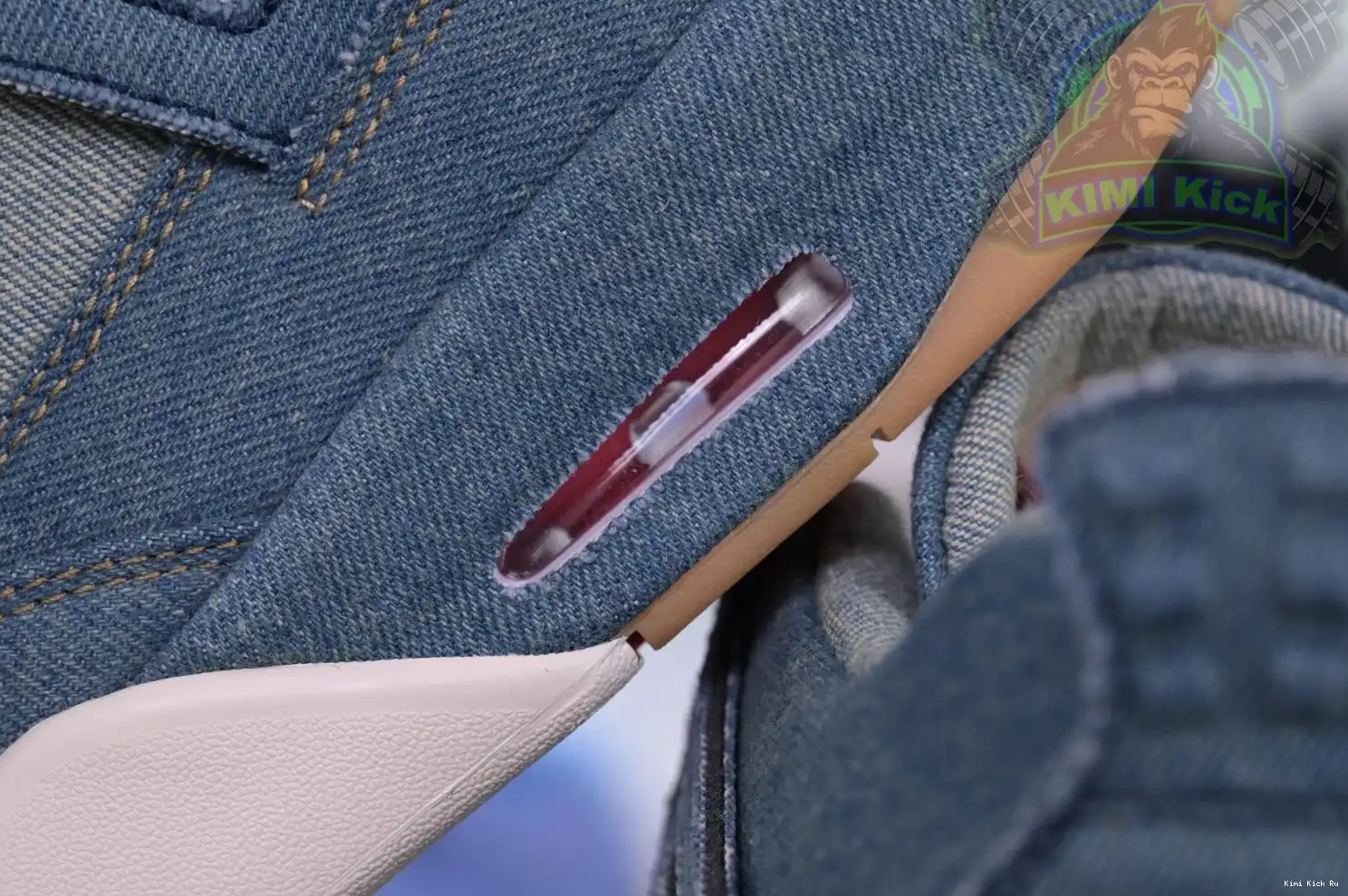 Air 4 Kimikick levis retro Jordan Jordan denim 0730
